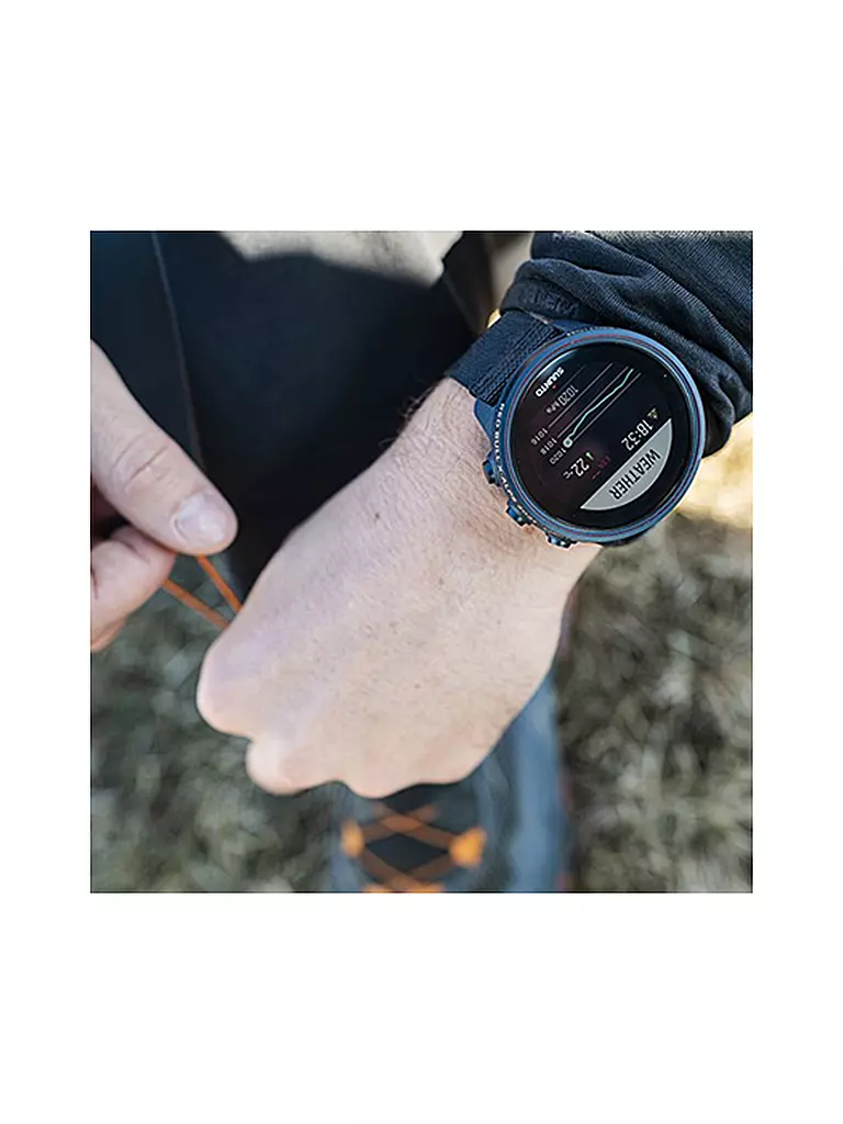 SUUNTO GPS Multisportuhr Suunto 9 Baro Titanium Red Bull X Alps Limited Edition schwarz